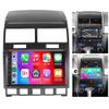Android 14 Double Din Car Radio for VW Touareg 2003-2010 with Carplay Android Auto, 9" Touch Screen Car Radio Upgrade Head Unit GPS Navi Bluetooth WiFi Mirror Link FM RDS AHD Backup Camera 2+32G view 1