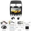 Android 14 Double Din Car Radio for VW Touareg 2003-2010 with Carplay Android Auto, 9" Touch Screen Car Radio Upgrade Head Unit GPS Navi Bluetooth WiFi Mirror Link FM RDS AHD Backup Camera 2+32G view 4