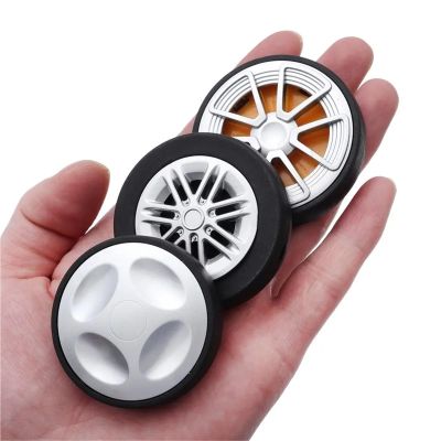Luggage Replacement Wheels 4 Pairs Replace Wheel with Screw for Suitcase Caster Axles Repair Kit for Most of Wheels Rolling Luggages(50x17)