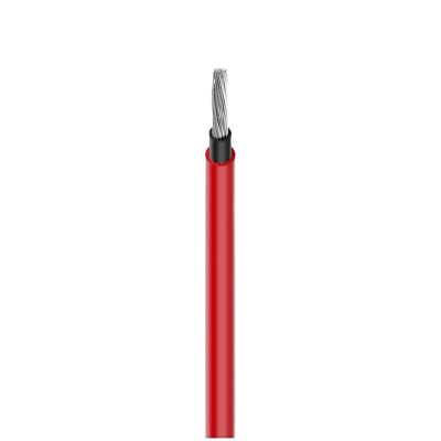 Cable flexible Solar Panel Extension Wire, Red Photovoltaic PV Cable, 1.5/2.5/4/6/10/15/25mm Electrical Connector Cables, PVC Insulated extension connector (Size : 10meter, Color : 8 AWG - 10mm squ(1