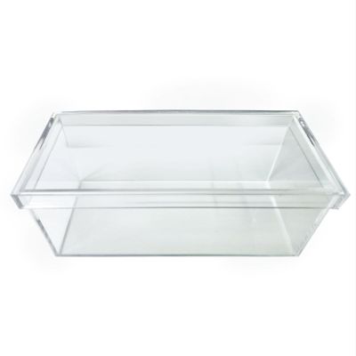 Ultra Clear Acrylic Display Case: Premium Dustproof Keepsake Box with Lid for Jewelry & CollectiblesCustomizable(25x15x10cm)