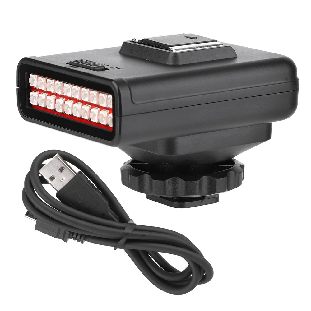 LN - 3 Infrared Night Vision Light - Portable USB Charging Camera Lamp, 20M Distance for Photography Enthusiasts