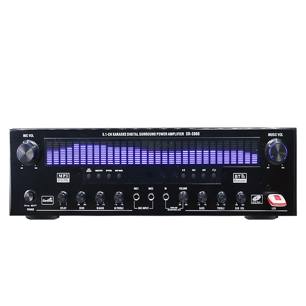 Digital Audio Stereo Graphic Equalizer, Digital Equalizer, Noise Reduction, for Recording Studio, Optical/coaxial Decoding, for Home Theate, KTV Venues, Music Studios