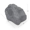Sound Town Pair of 2-Way 5.25" High Fidelity Passive Outdoor Rock Speakers, Weather-Resistant, 70V/100V/8-Ohm, Commercial Installation for Garden, Yard, Deck, Gray (ROCK-52G-PAIR) view 3