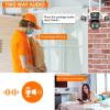 10X PTZ Zoom 16MP 8K Outdoor Security Camera - Smart Home Surveillance, 360 Panoramic View, Motion Detection, Four Lenses, Includes 32GB Card, CCTV Tracking. view 3
