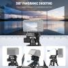 NEEWER ENTRY LEVEL VERSION Mini Desk Tripod for Camera, Small Compact Portable DSLR Camcorder Webcam Stand, 3 Way Pan Tilt Head Cell Phone Holder Mount Compatible with iPhone for Video Recording, TP52 view 3