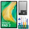 for Realme Pad 2 11.5" 2023 RMP2204 Screen Replacement for Realme Pad 2 RMP2205 LCD Display Touch Screen RMP2204 RMP2205 Digitizer Assembly with Repair Kits 12.7" (Black) view 1