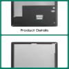 for Realme Pad 2 11.5" 2023 RMP2204 Screen Replacement for Realme Pad 2 RMP2205 LCD Display Touch Screen RMP2204 RMP2205 Digitizer Assembly with Repair Kits 12.7" (Black) view 4