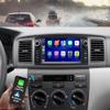 4+64G 7 inch Android 13.0 Car Stereo for Toyota Corolla E120 2000 2001 2002 2003 2004 2005 2006 with Wireless & Wired Carplay,Built-in GPS WiFi DSP Camera MIC view 1