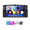4+64G 7 inch Android 13.0 Car Stereo for Toyota Corolla E120 2000 2001 2002 2003 2004 2005 2006 with Wireless & Wired Carplay,Built-in GPS WiFi DSP Camera MIC view 2