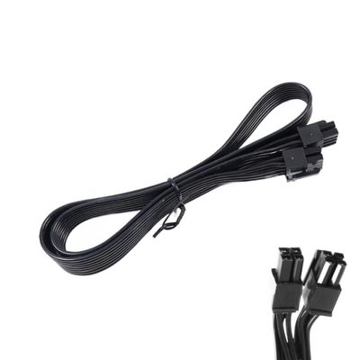 bodateng PSU 8Pin to 4+4Pin ATX/EPS12V CPU Power Cable for GX-650, GX-550, GX-500 GX Series Modular Power, 18AWG Flat 60 CM