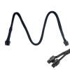 bodateng 8Pin to 4+4Pin CPU Power Cable for GX-1300, GX-1000, GX-850, GX-750, GX-650 Gold Modular Power, Sleeved Net 60 CM view 2