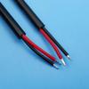 5 Pairs IP65 Waterproof 2/3-Pin 22AWG Wire LED Male Female Cable Connector Set, 5 Pairs Black 20Cm Length for DC 12V Power Cord Surveillance Camera (2PIN) view 2