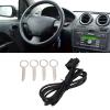 Miriam Song AUX in Cable, 3.5mm Audio Input Aux Cable Adapter, 145cm, for Double Din CD Host, Mondeo, Focus MK2, Transit, Fusion view 1