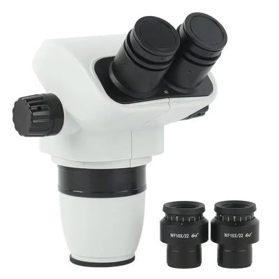1pc 3.35X 6.7X-45X 90X Continuous Zoom Parfocal Binocular Stereo Microscope WF10X/22MM Adjustable Eyepieces for Medical Scientific