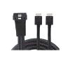 0.5M-PCI-E Ultraport Slimline S*A*S 4.0 LP Low Profile SFF-8654 8i 74pin to 2X OCulink 8611 4i 38Pin Server Graphics Card view 1