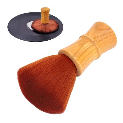 Sanpyl Record Cleaning Brush, Anti Static Soft Record Cleaner, Recorders Cleaning Tools, Retro Wood Handle