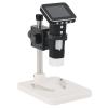 1pc Portable 500X USB Digital Mobile Microscope 3MP HD 720p Camera 3.5 Inch LCD Screen USB and 8LED for PC and TF Card Recorder view 1