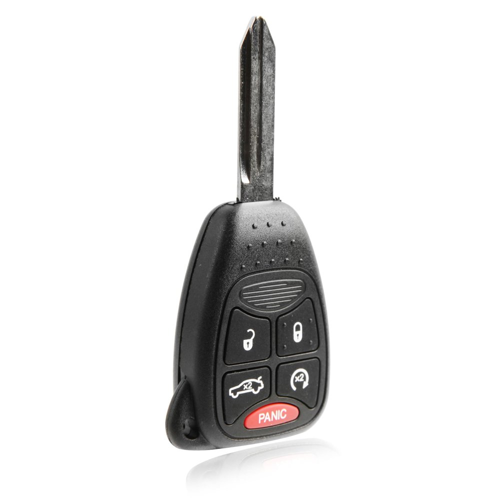 USARemote Key Fob Replacement for 2005 2006 2007 2008 2009 2010 2011 2012 2013 2014 Chrysler 200 300 Aspen Sebring Dodge Avenger Durango Jeep Commander Grand Cherokee Liberty 5-Button (OHT692427AA)