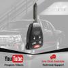USARemote Key Fob Replacement for 2005 2006 2007 2008 2009 2010 2011 2012 2013 2014 Chrysler 200 300 Aspen Sebring Dodge Avenger Durango Jeep Commander Grand Cherokee Liberty 5-Button (OHT692427AA) view 3