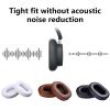 1 Pair Professional Protein Leather Replacement Ear Pad for MSR7 MDR-7506 MDR-CD900ST SX1 SX1A PRO5V M40FS view 3