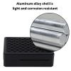 4 Enclosure Aluminum Alloy Protective Shell Heat Dissipation Cooling Case for 4 Model B Black with Screws and Wrench view 2