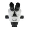 1pc 7X-45X Continuous Zoom Stereo Trinocular Microscope A1 Lifting Adjustment Holder Arm 56 LED Light for Industrial Phone Repair(White) view 2