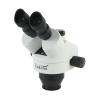 1pc 7X-45X Continuous Zoom Stereo Trinocular Microscope A1 Lifting Adjustment Holder Arm 56 LED Light for Industrial Phone Repair(White) view 3