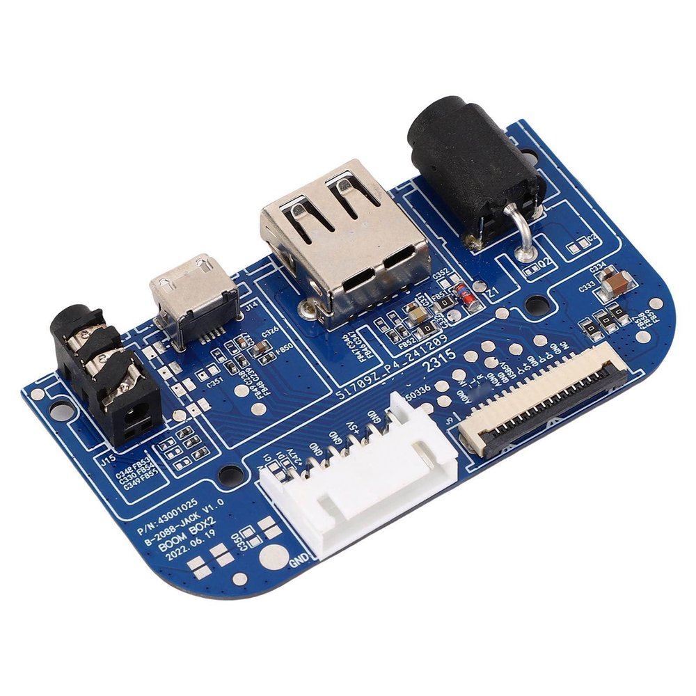 Charging Port Board Replacement Circuit Board Repair for Boombox 2 ND Walfront DIY Accessories