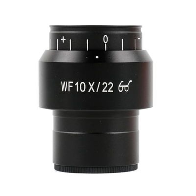 1PCS Stereo Microscope Eyepiece Lens WF5X WF10X WF15X WF20X WF30X 30MM Interface Accessories Wide Angle Lens(Gold)