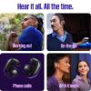 Bose Ultra Open Earbuds - Bluetooth Open Ear Earbuds with OpenAudio for Awareness, Clip-On Design for Comfort, Water Resistant, Up to 48 Hrs of Playtime, Midnight Violet - Limited Edition Color view 4