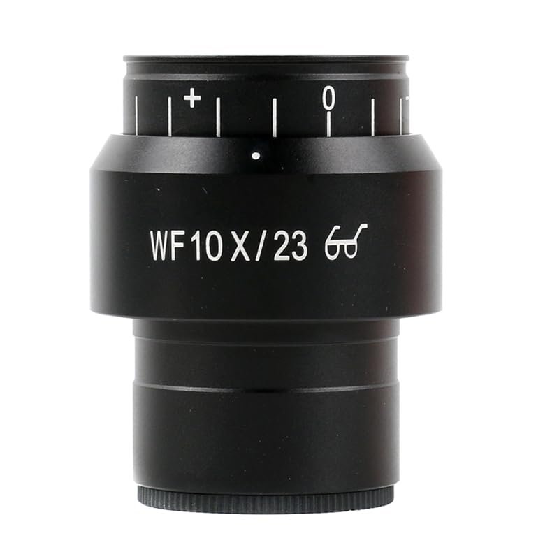 1PCS Stereo Microscope Eyepiece Lens WF5X WF10X WF15X WF20X WF30X 30MM Interface Accessories Wide Angle Lens(Orange)