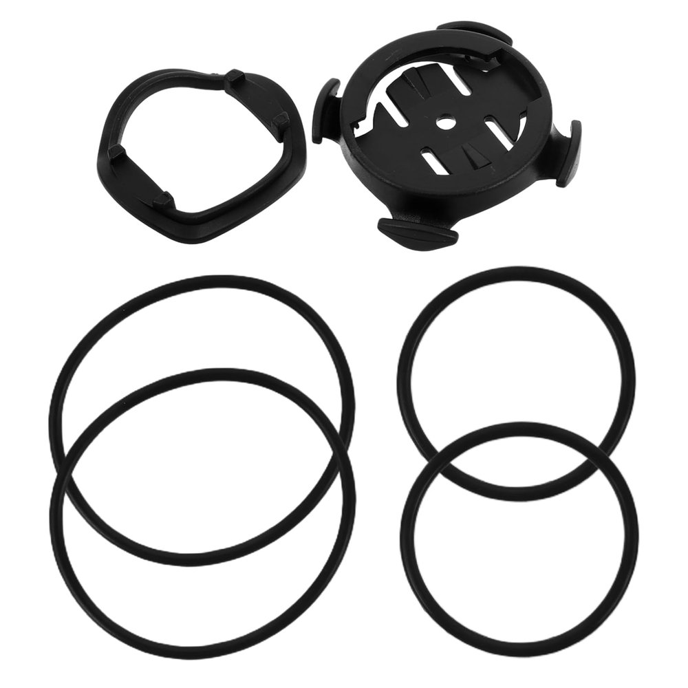 COOLHIYA 1 Set Lightweight Multi Function Bike Computer Mount Quick Release Handlebar Adapter for Road Mountain Bikes Compatible with Various Cycling Devices Effortless Installation Without