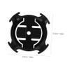 COOLHIYA 1 Set Lightweight Multi Function Bike Computer Mount Quick Release Handlebar Adapter for Road Mountain Bikes Compatible with Various Cycling Devices Effortless Installation Without view 2