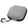 HOLIDYOYO Travel Organizer Case for Earbuds and Cables Durable Eva Design Portable Storage with Hand Strap Sleek and Stylish Electronic Organizer for Headphones and Chargers Compact view 1