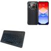 BoxWave Keyboard Compatible with Oukitel WP30 Pro - SlimKeys Bluetooth Keyboard - with Backlight, Portable Slim LED 7 Colors - Jet Black view 1
