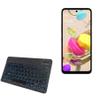 BoxWave Keyboard Compatible with LG K42 - SlimKeys Bluetooth Keyboard - with Backlight, Portable Slim LED 7 Colors - Jet Black view 1
