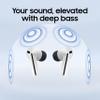 Samsung Galaxy Buds 3 FE (2025) True Wireless Bluetooth Earbuds, Gray view 3