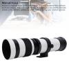 Wisoqu Camera Telephoto Lens, RF Lens F8.3 to F16 420mm to 800mm Manual Focus MF Zoom Lens, High Light Transmission, SLR Camera Lenses for RF Mount Mirrorless Camera (White) view 4