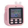 Wisoqu Instant Print Camera, HD Double Lens Selfie Cameras, 48MP Digital with 2.4 Inch Display Screen, 16x Digital Zoom, Toy with Filters Game Music for Kids (Pink Rabbit) view 1