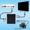 4K HDTV Video Separator 4K HDTV Extractor with Optical and 3.5mm Connection for Stable Signals Transmission AntiInterference HDTV Splitter view 2