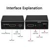 4K HDTV Video Separator 4K HDTV Extractor with Optical and 3.5mm Connection for Stable Signals Transmission AntiInterference HDTV Splitter view 4
