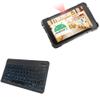 BoxWave Keyboard Compatible with Munbyn IRT01Pro - SlimKeys Bluetooth Keyboard - with Backlight, Portable Slim LED 7 Colors - Jet Black view 1