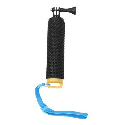 Buoyant Hand Grip Monopod Stick for Action Cameras and Surfing, Yellow