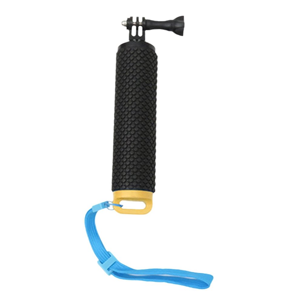 Buoyant Hand Grip Monopod Stick for Action Cameras and Surfing, Yellow