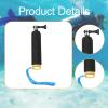 Buoyant Hand Grip Monopod Stick for Action Cameras and Surfing, Yellow view 4
