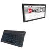BoxWave Keyboard Compatible with FayTech FT27N42004G128CAPOB - SlimKeys Bluetooth Keyboard - with Backlight, Portable Slim LED 7 Colors - Jet Black view 1