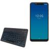 BoxWave Keyboard Compatible with Centric A2 - SlimKeys Bluetooth Keyboard - with Backlight, Portable Slim LED 7 Colors - Jet Black view 1