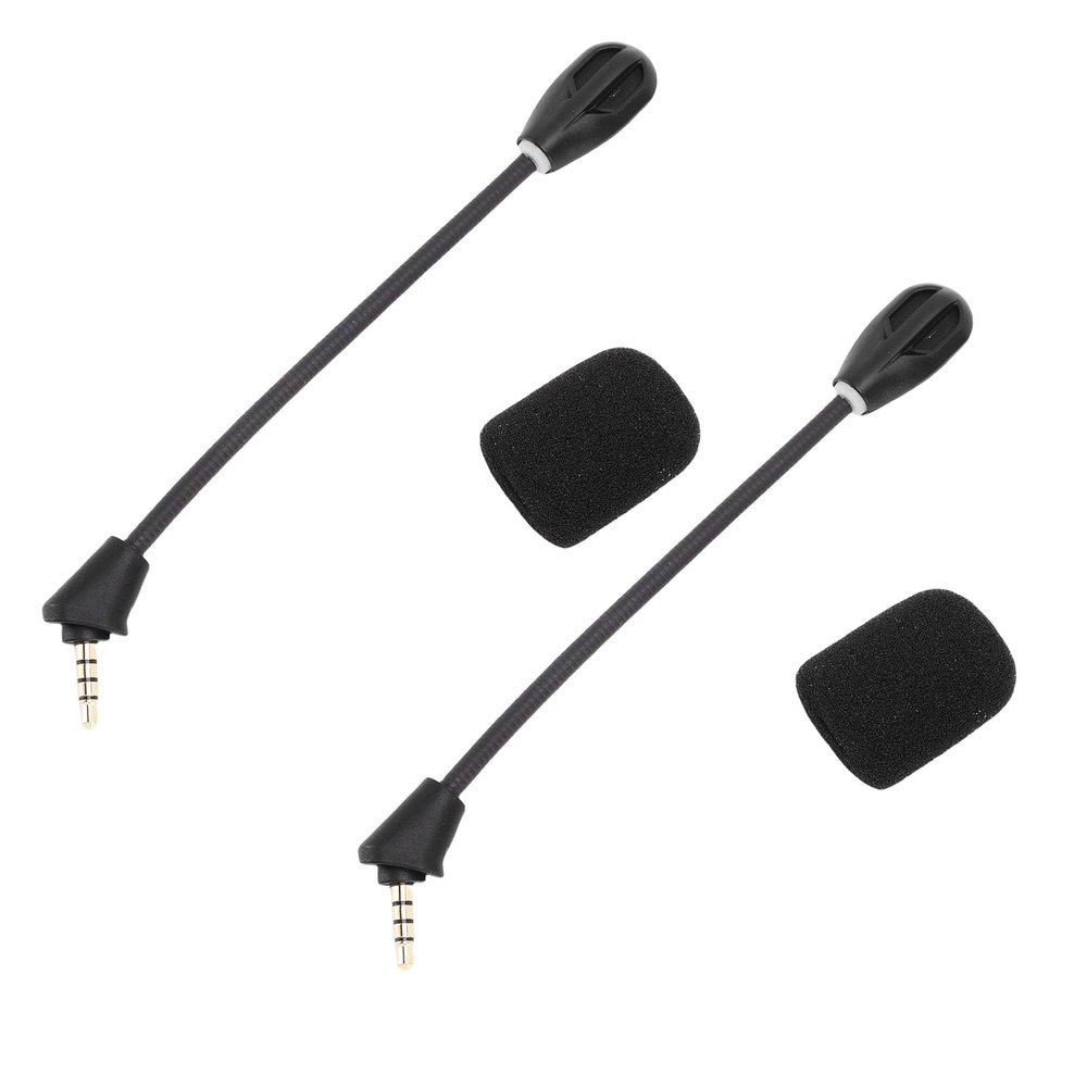 BTSEURY Replacement Microphone for Cloud II Headset Noise Cancelling Detachable Mic with Gold Plated Connector for Wireless Gaming Headset
