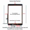 for iPad 7 7th / 8 8th Gen 2019 2020 10.2 Inch Screen Replacement Digitizer Touch Glass for 7th or 8th Generation A2197 A2198 A2200, A2270 A2428 A2429 A2430 with Home Button view 3